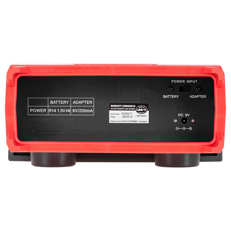 Multimetru Laborator Uni-T UT801C, Temperatura 1000°C, Frecventa 200kHz, Capacitate 200µF, Buzzer, Iluminare Fundal [4]