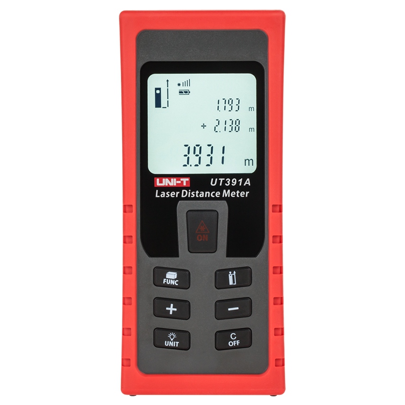 Telemetru Digital Uni-T UT391, Masurare Distante 0.1-60m, Afisaj LCD, Portabil [1]