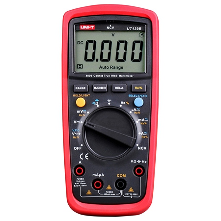 Multimetre Portabile - Multimetru Digital Uni-T UT139B, Autoscalare, Frecventa 10MHz, Capacitate, CAT III 600V, Factor de Umplere