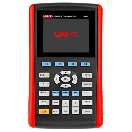 Osciloscoape - Osciloscop Digital Uni-T UTD1025CL, 25MHz, 200MSa/s, Multimetru Integrat, Mini USB