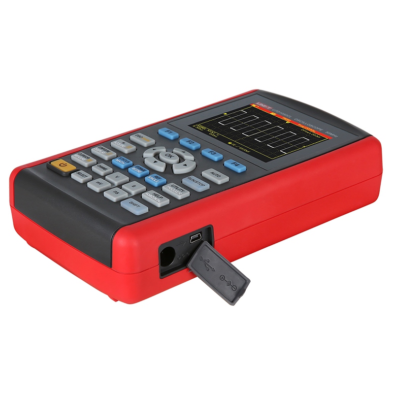 Osciloscop Digital Uni-T UTD1050CL, 50MHz, 200MSa/s, Multimetru Integrat, Mini USB [7]