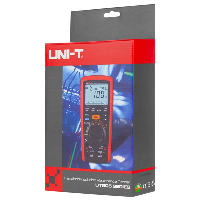 Tester Rezistenta Izolatie Uni-T UT505A, 50V-1000V Test, Izolatie 20GOhm, Autoscalare, Oprire Automata, Continuitate [6]