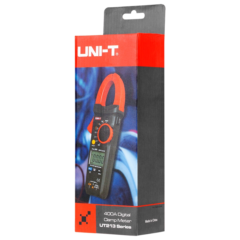 Clampmetru Digital Uni-T UT213C, 400A AC/DC, True RMS, Temperatura 1000°C, Capacitate, Frecventa 1MHz, NCV [6]