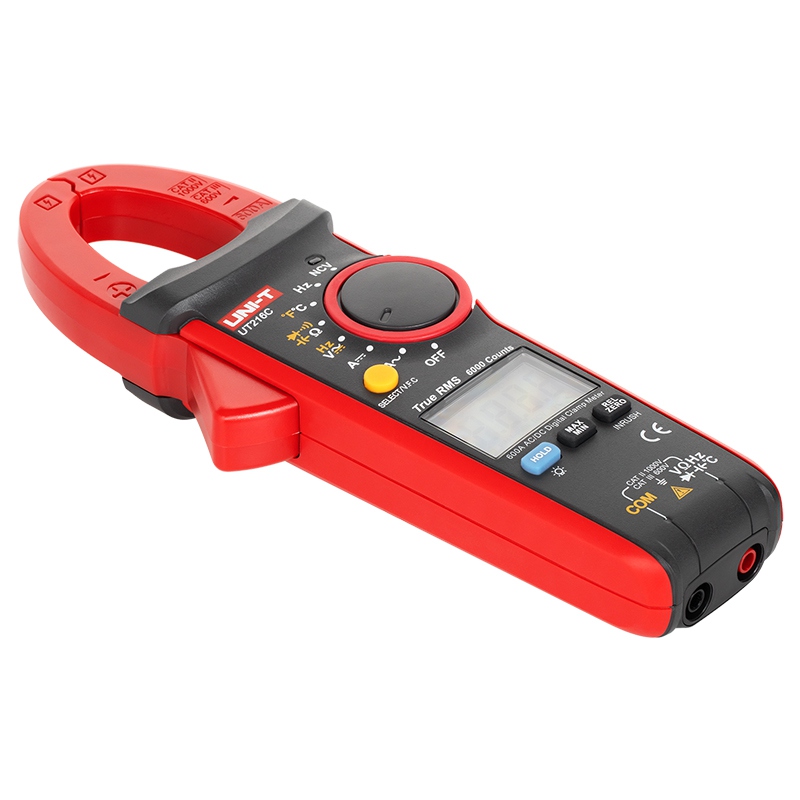 Clampmetru Digital Uni-T UT216C, 600A AC/DC, True RMS, Temperatura 1000°C, Frecventa 1MHz, Capacitate, NCV [4]