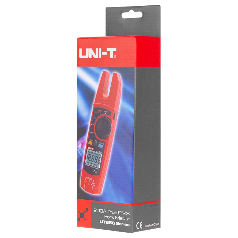 Multimetru Digital Uni-T UT256B, Tip Furca, True RMS, 200A AC/DC, Capacitate 60mF, NCV, Oprire Automata [5]