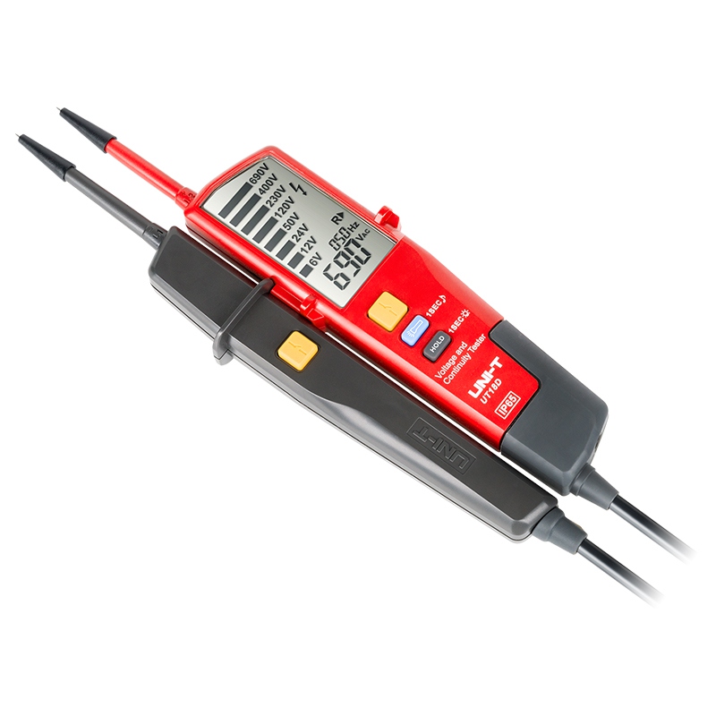 Voltmetru Digital Uni-T UT18D, Succesiune Faze, Tensiune 6V-690V, Continuitate, Autoscalare [2]