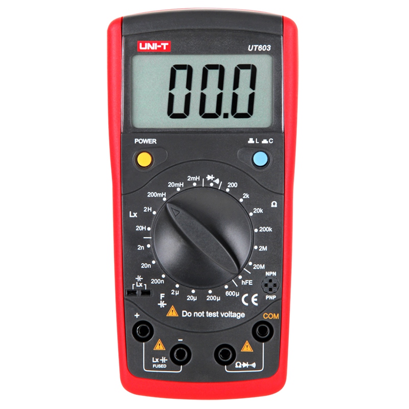 Multimetru Digital Uni-T UT603, Capacitate 600µF, Inductanta 20H, Rezistenta, Testare Diode, Buzzer Continuitate [1]