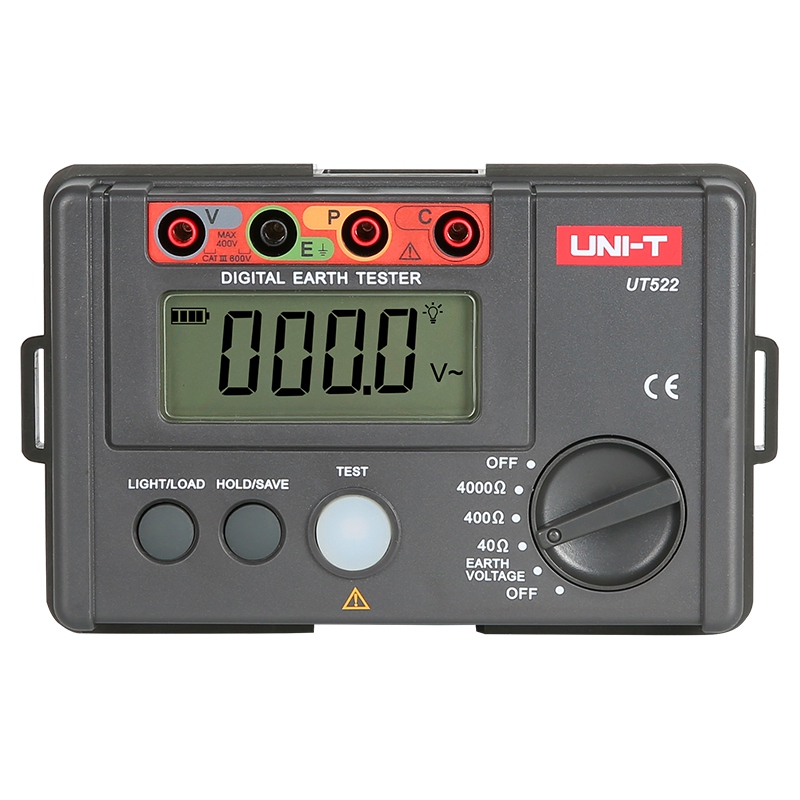 Multimetru Digital Uni-T UT522, Masurare Rezistenta Impamantare, Iluminare Fundal, Afisaj LCD, Compact [1]