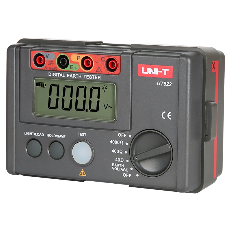 Multimetru Digital Uni-T UT522, Masurare Rezistenta Impamantare, Iluminare Fundal, Afisaj LCD, Compact [2]