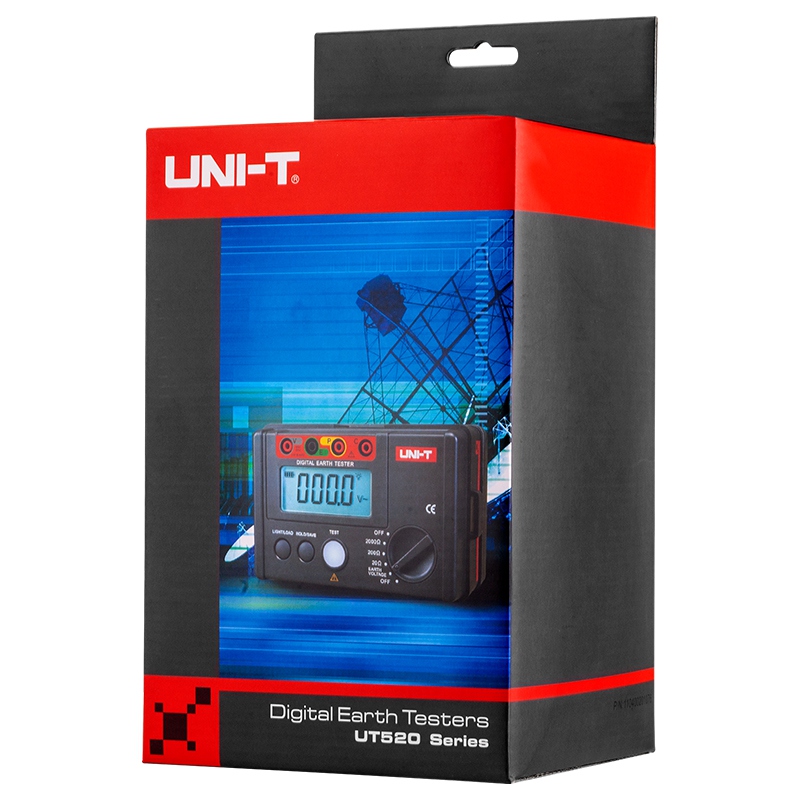Multimetru Digital Uni-T UT522, Masurare Rezistenta Impamantare, Iluminare Fundal, Afisaj LCD, Compact [6]