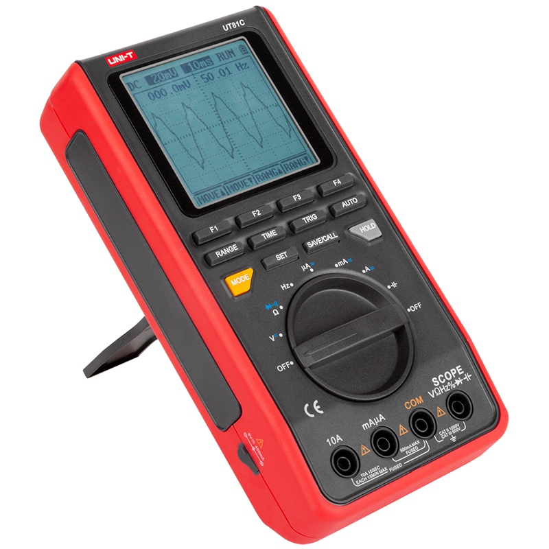Multimetru Digital Uni-T UT81C, Functie Osciloscop, USB, Autoscalare, Frecventa 10MHz, Capacitate, Factor Umplere [3]