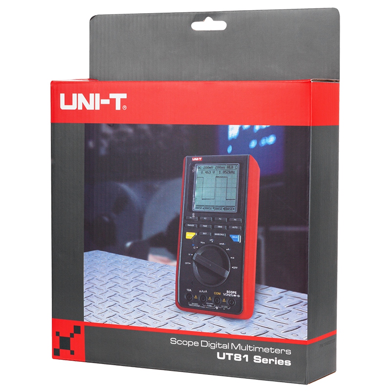 Multimetru Digital Uni-T UT81C, Functie Osciloscop, USB, Autoscalare, Frecventa 10MHz, Capacitate, Factor Umplere [7]
