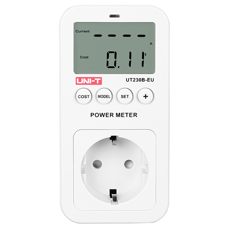 Priza cu Masurare Consum Energie Uni-T UT230B-EU, Tensiune Frecventa Putere, 16A Max [1]