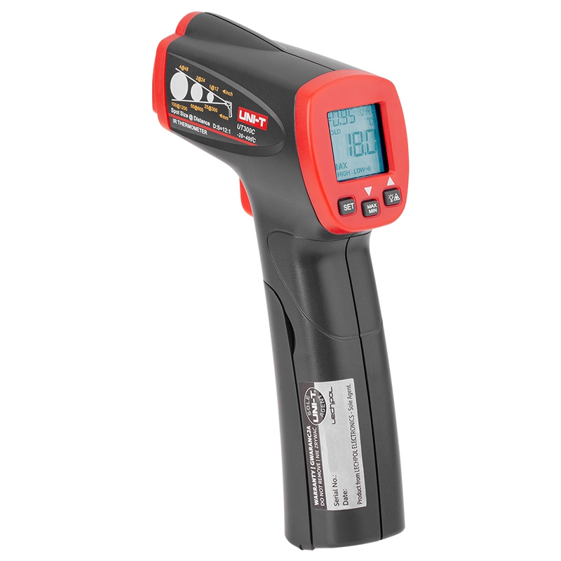 Termometru Digital Infrarosu Uni-T UT300S, -32°C pana la 400°C, Emisivitate Variabila [1]