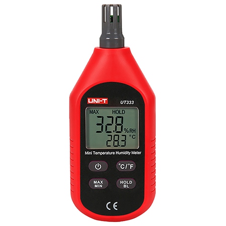 Scule si aparate - Termohigrometru Digital Uni-T UT333, Temperatura -10°C-60°C, Umiditate 0-100% RH, MAX/MIN