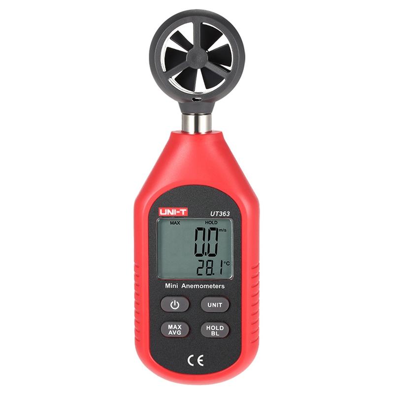 Anemometru Digital Uni-T UT363, Viteza Vant 0-30m/s, Temperatura, Scala Beaufort, MAX/AVG [1]