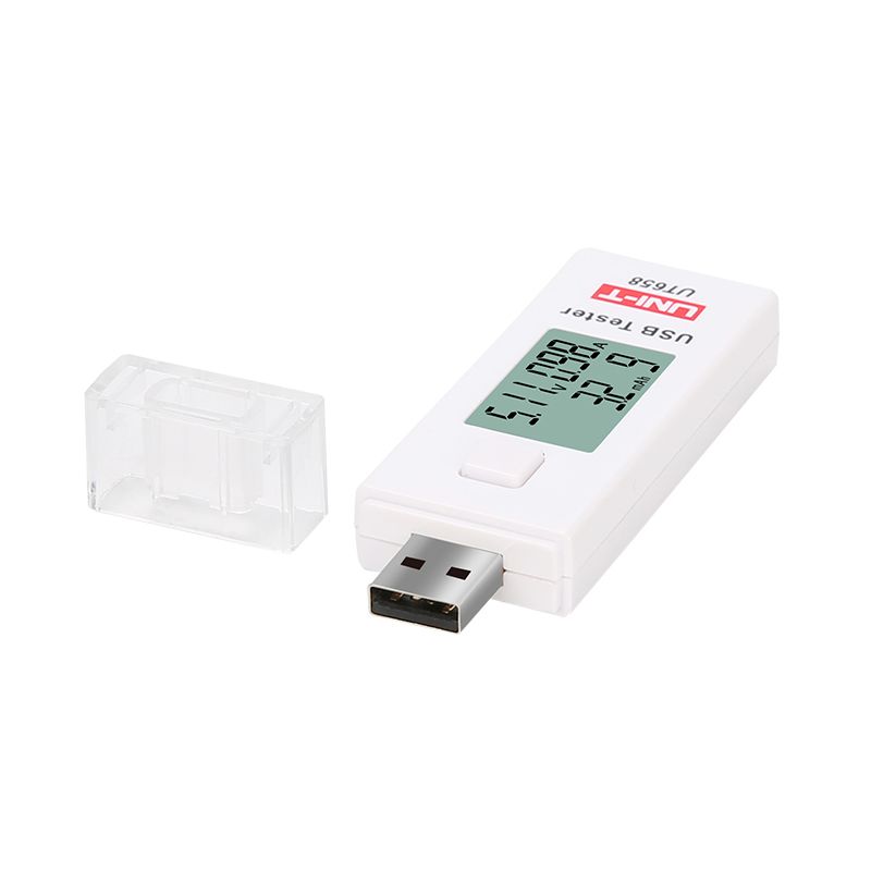 Tester Mufe USB Uni-T UT658, Tensiune 3-9V, Curent 0-3A, Capacitate 9999mAh, Iluminare LCD [4]