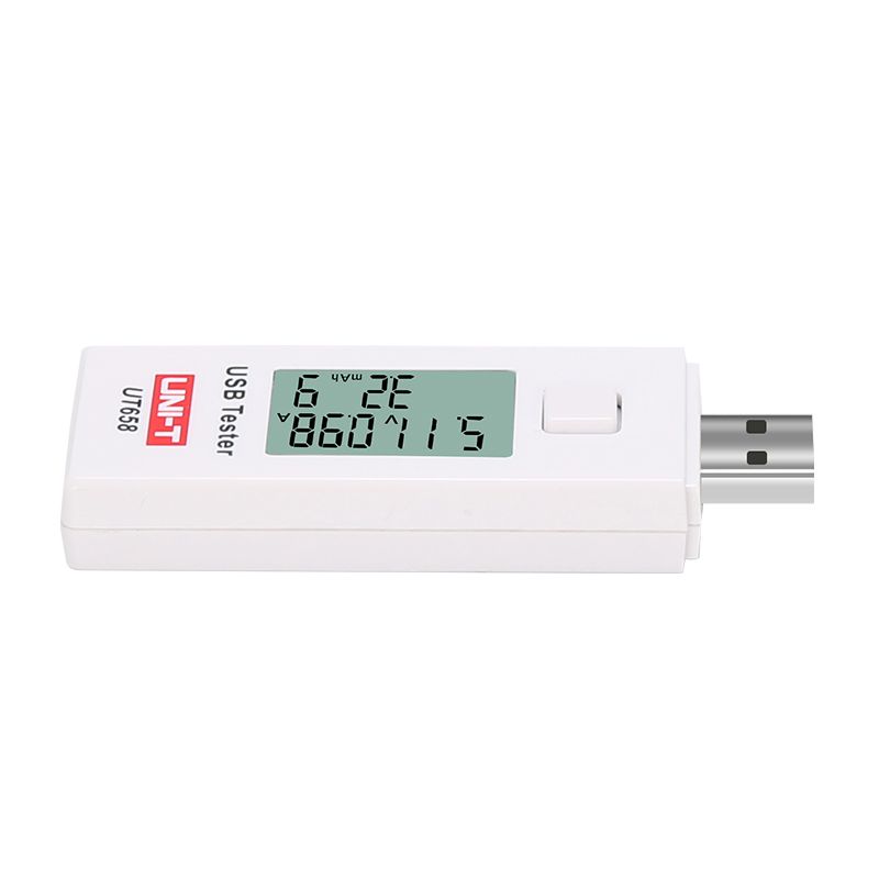 Tester Mufe USB Uni-T UT658, Tensiune 3-9V, Curent 0-3A, Capacitate 9999mAh, Iluminare LCD [5]
