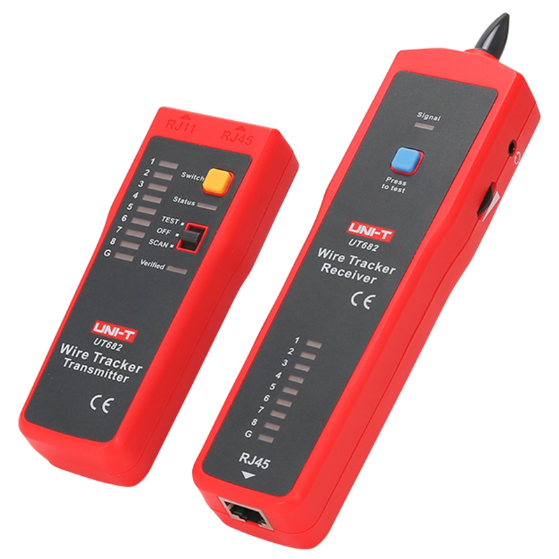 Tester Continuitate Cablu Uni-T UT682, Cablu Ethernet Telefon BNC, Scurtcircuit Circuit Deschis [2]