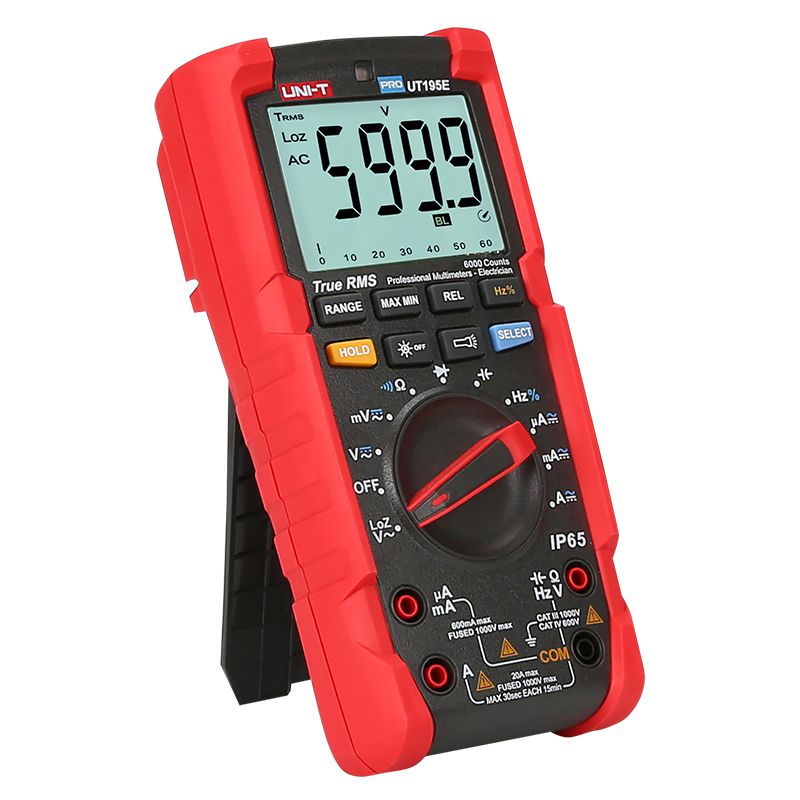Multimetru Digital Uni-T UT195E, True RMS, Frecventa 10MHz, LoZ, Capacitate, CAT III, Autoscalare, MAX/MIN, IP54 [3]