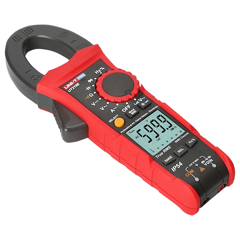 Clampmetru Digital Uni-T UT219E, 600A AC, True RMS, Frecventa 10MHz, Capacitate 60mF, LoZ, IP54, CAT III 600V [7]
