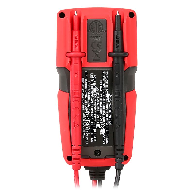 Multimetru Digital Uni-T UT125C, Compact Buzunar, Temperatura, Capacitate 100µF, Frecventa 60kHz, NCV, CAT III 600V [2]