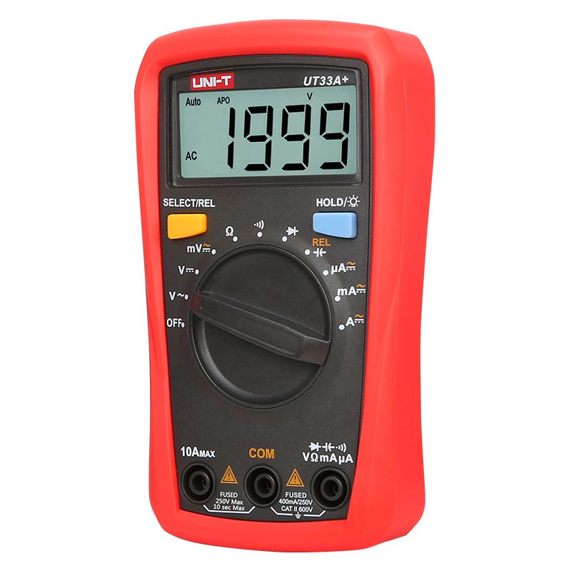 Multimetru Digital Uni-T UT33A+, Capacitate 2mF, Autoscalare, Testare Diode, Buzzer, Iluminare Automata, Compact [2]
