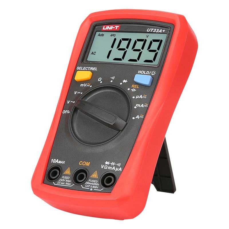 Multimetru Digital Uni-T UT33A+, Capacitate 2mF, Autoscalare, Testare Diode, Buzzer, Iluminare Automata, Compact [4]