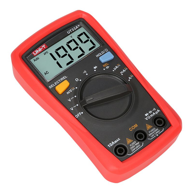 Multimetru Digital Uni-T UT33A+, Capacitate 2mF, Autoscalare, Testare Diode, Buzzer, Iluminare Automata, Compact [6]