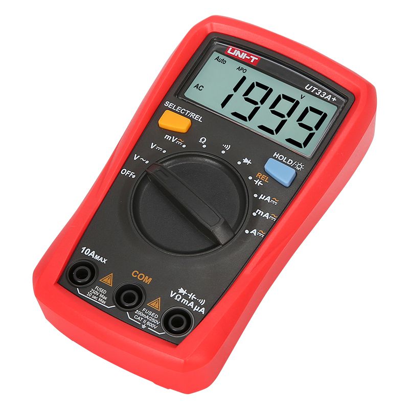 Multimetru Digital Uni-T UT33A+, Capacitate 2mF, Autoscalare, Testare Diode, Buzzer, Iluminare Automata, Compact [7]