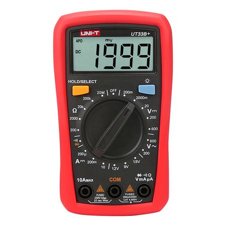 Multimetre Portabile - Multimetru Digital Uni-T UT33B+, Testare Baterie, Autoscalare, Testare Diode, Buzzer, Iluminare Automata, Compact