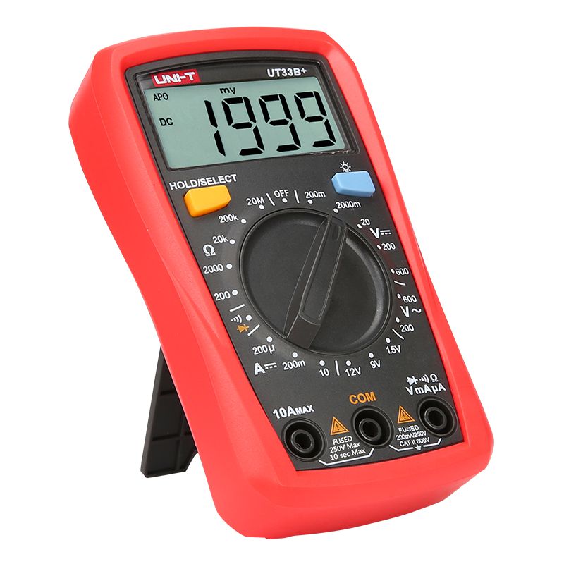 Multimetru Digital Uni-T UT33B+, Testare Baterie, Autoscalare, Testare Diode, Buzzer, Iluminare Automata, Compact [2]