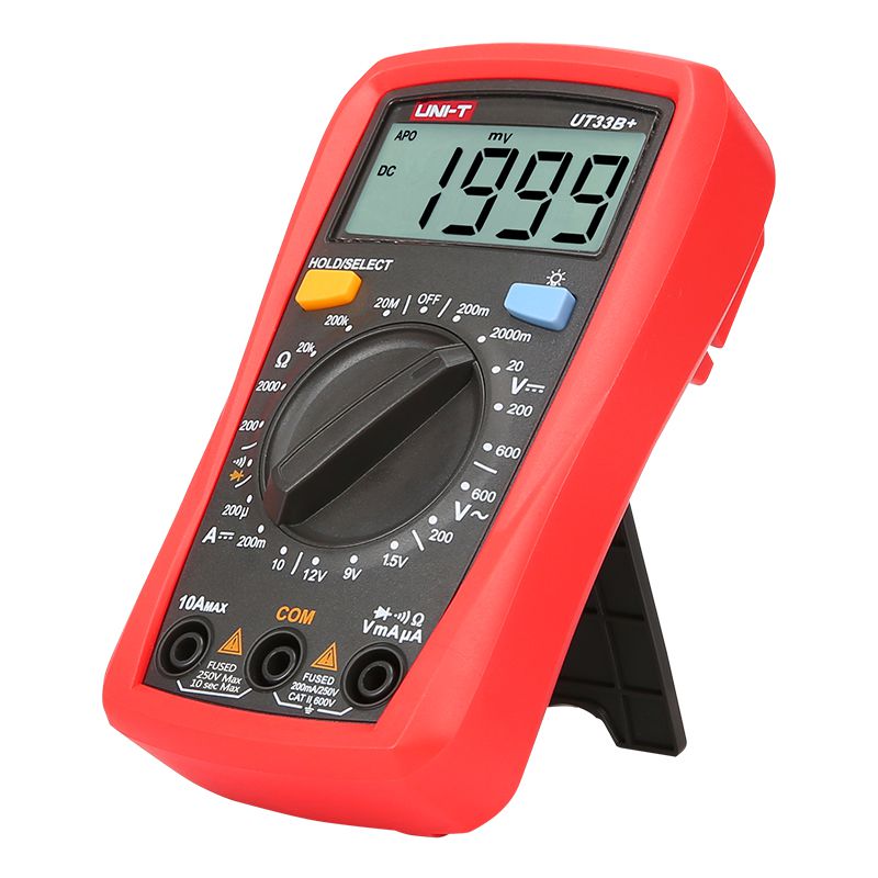 Multimetru Digital Uni-T UT33B+, Testare Baterie, Autoscalare, Testare Diode, Buzzer, Iluminare Automata, Compact [3]