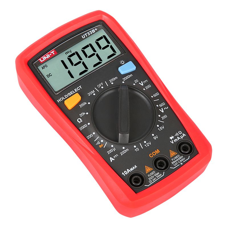 Multimetru Digital Uni-T UT33B+, Testare Baterie, Autoscalare, Testare Diode, Buzzer, Iluminare Automata, Compact [4]