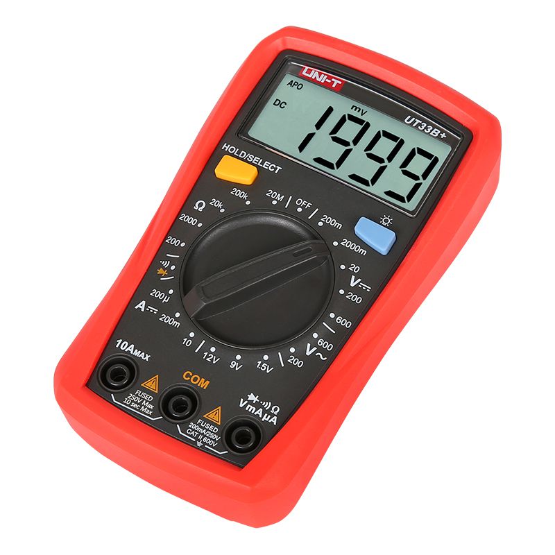 Multimetru Digital Uni-T UT33B+, Testare Baterie, Autoscalare, Testare Diode, Buzzer, Iluminare Automata, Compact [5]