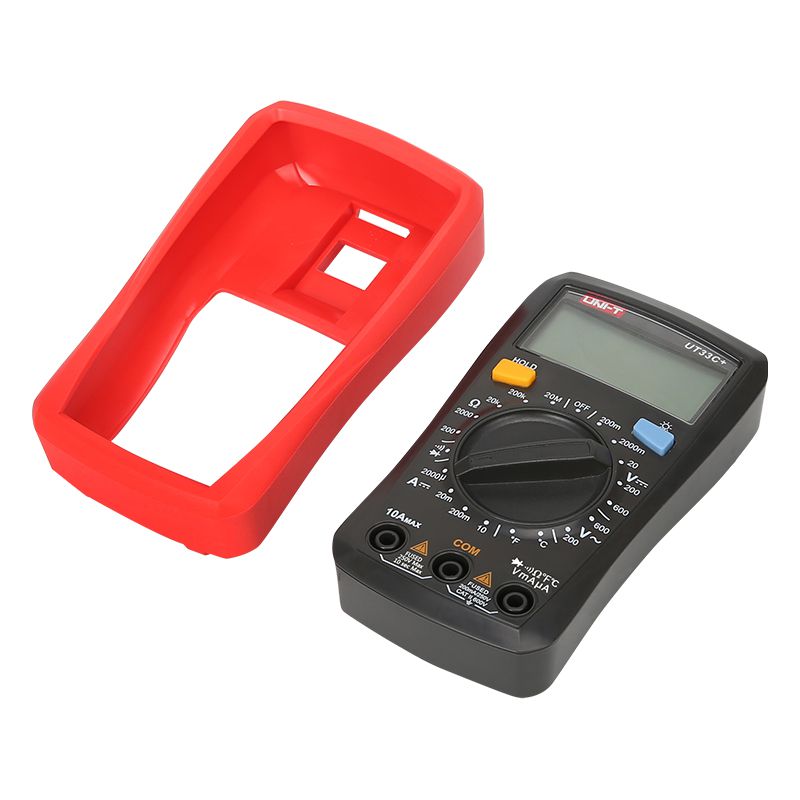 Multimetru Digital Uni-T UT33C+, Temperatura 1000°C, Autoscalare, Testare Diode, Buzzer, Iluminare Automata, Compact [2]