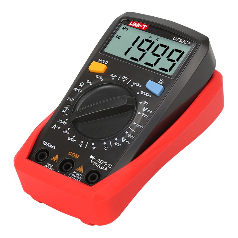 Multimetru Digital Uni-T UT33C+, Temperatura 1000°C, Autoscalare, Testare Diode, Buzzer, Iluminare Automata, Compact [3]