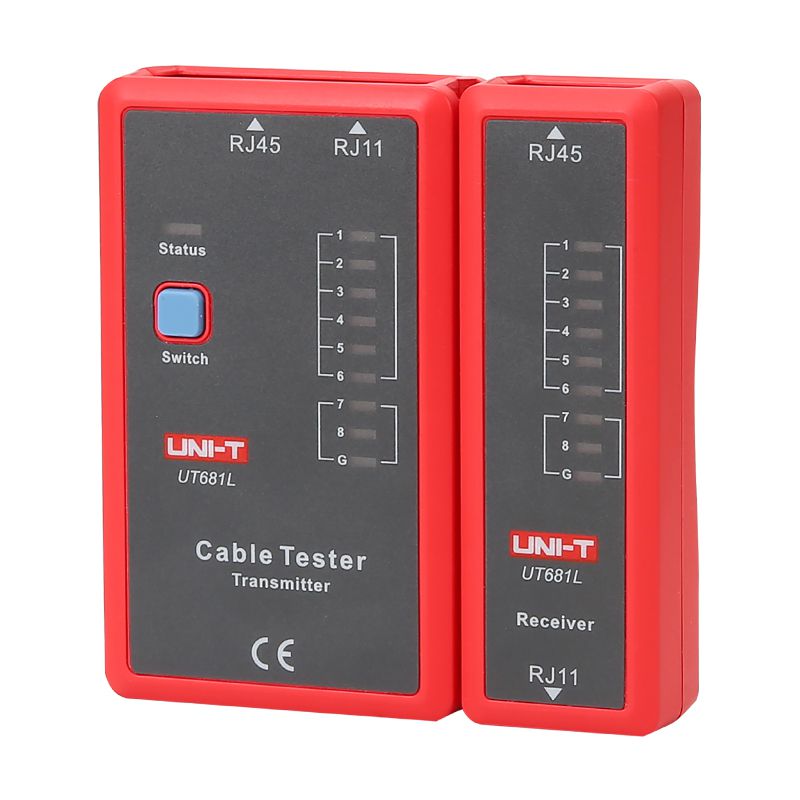 Tester Cabluri Uni-T UT681L, Ethernet RJ45 RJ11 BNC, Continuitate, Scurtcircuit, Incrucisate [3]