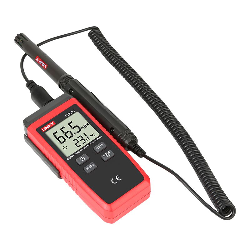Termohigrometru Digital Uni-T UT333S, Temperatura, Umiditate 0-100% RH, Iluminare, Compact [2]