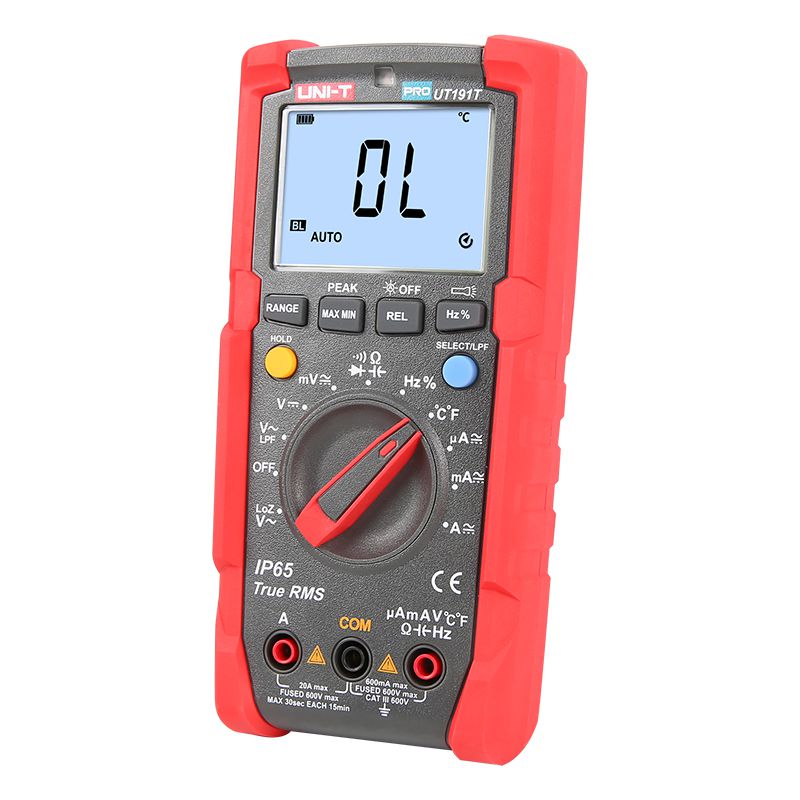 Multimetru Digital Uni-T UT191T, True RMS, Temperatura 1000°C, CAT III 1000V, NCV, Frecventa, Autoscalare [3]