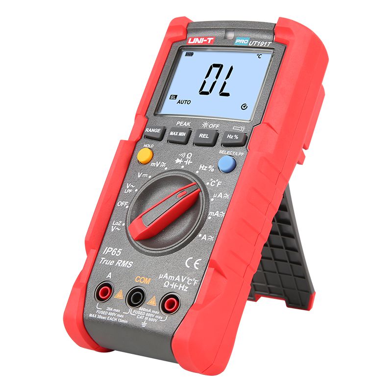 Multimetru Digital Uni-T UT191T, True RMS, Temperatura 1000°C, CAT III 1000V, NCV, Frecventa, Autoscalare [5]