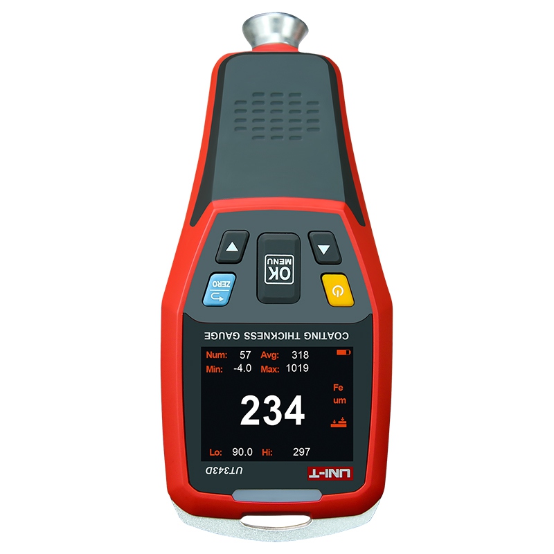 Tester Grosime Vopsea Uni-T UT343D, Masurare Caroserie Auto, USB, Memorie, Afisaj LCD [2]
