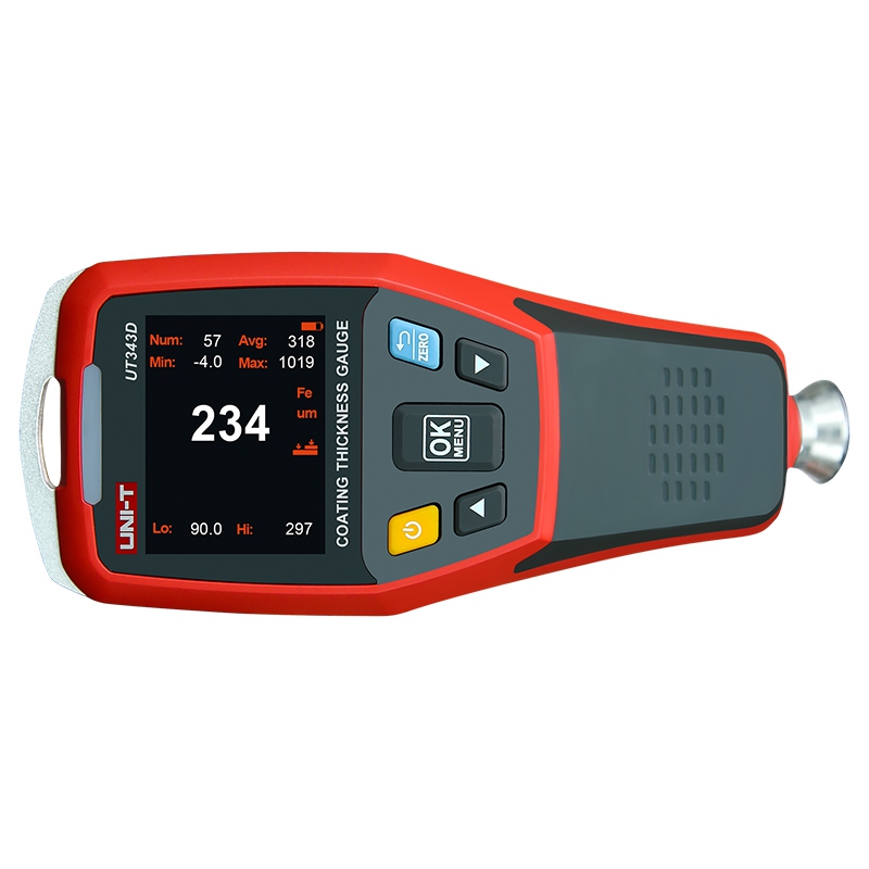 Tester Grosime Vopsea Uni-T UT343D, Masurare Caroserie Auto, USB, Memorie, Afisaj LCD [3]
