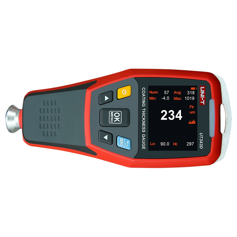 Tester Grosime Vopsea Uni-T UT343D, Masurare Caroserie Auto, USB, Memorie, Afisaj LCD [4]