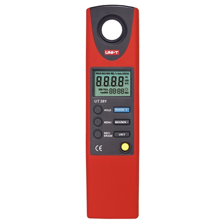 Luxmetru Digital Uni-T UT381, 0-400000 Lux, Masurare Iluminare Profesionala, Afisaj LCD [0]