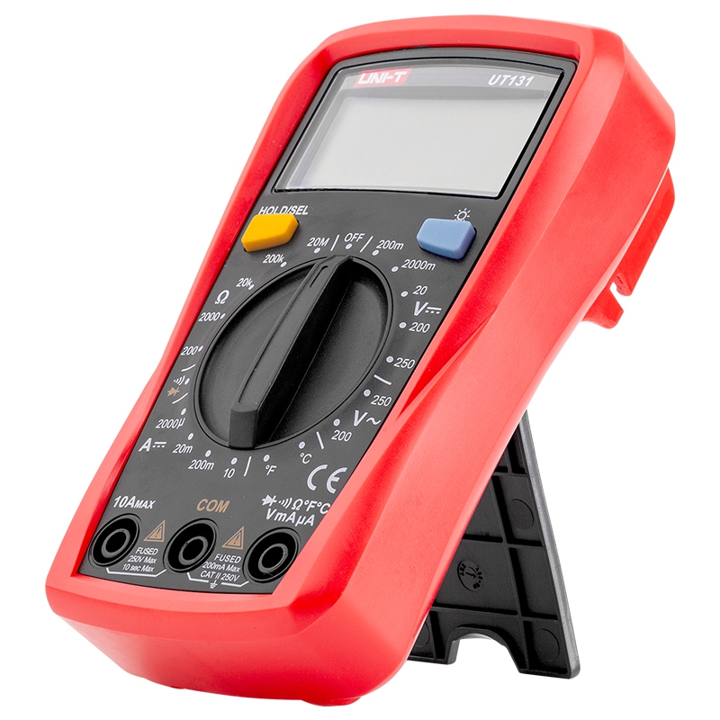 Multimetru Digital Uni-T UT131C, Temperatura 1000°C, NCV, Capacitate 100µF, Autoscalare, Tensiune, Curent [2]