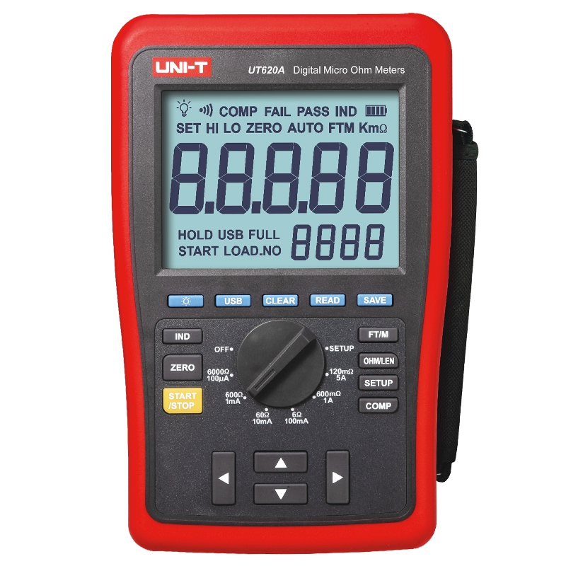 Multimetru Digital Uni-T UT620A, USB, Masurare Rezistenta LCR, Inductanta, Capacitate, Frecventa, Afisaj Iluminat [1]