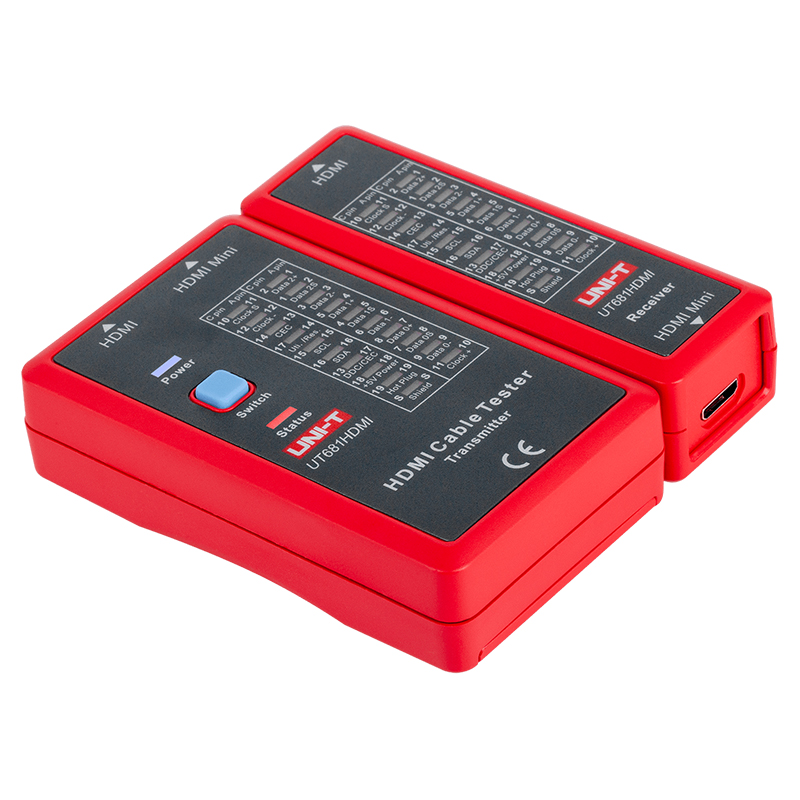 Tester Cablu HDMI Uni-T UT681HDMI, Verificare Semnale HDMI, Continuitate, Scurtcircuit [3]
