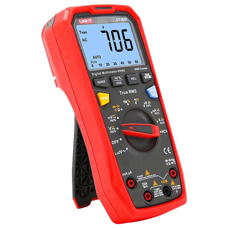 Multimetru Digital Uni-T UT161D, USB, Temperatura 1000°C, True RMS, Frecventa, CAT III 1000V, Autoscalare [3]