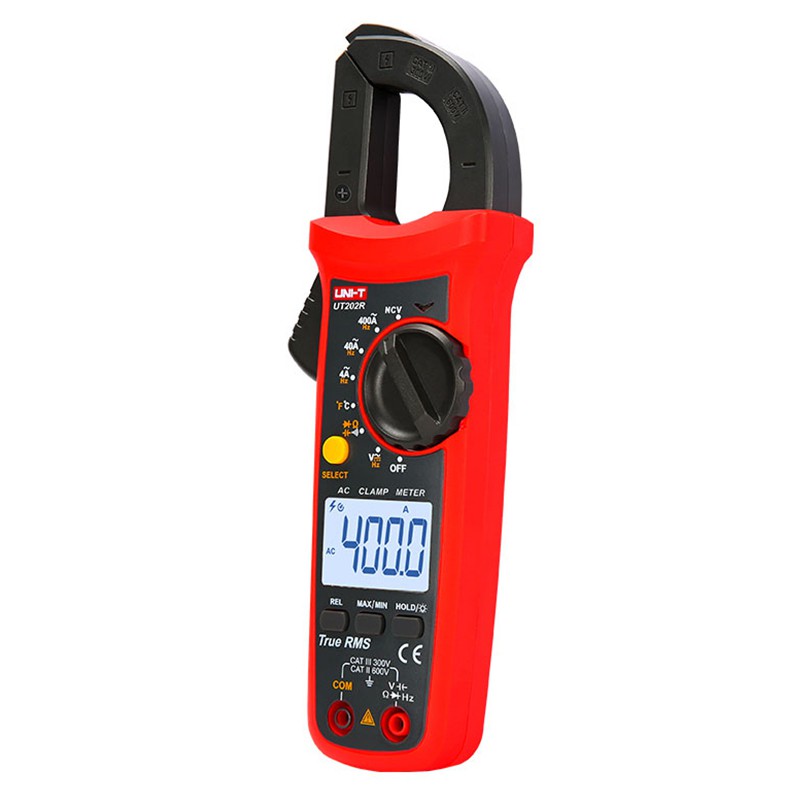 Clampmetru Digital Uni-T UT202R, True RMS, Temperatura 1000°C, 600A AC, NCV, Rezistenta, Frecventa, Iluminare [3]